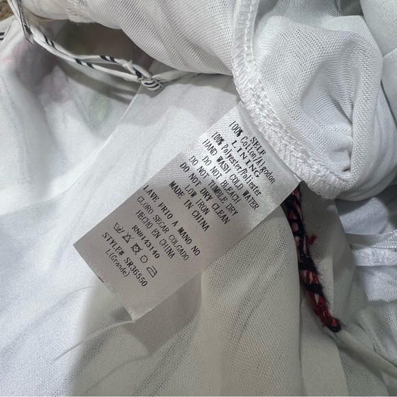 Style Rack Very Rosey White Navy Striped Romper Large - Picture 10 of 13